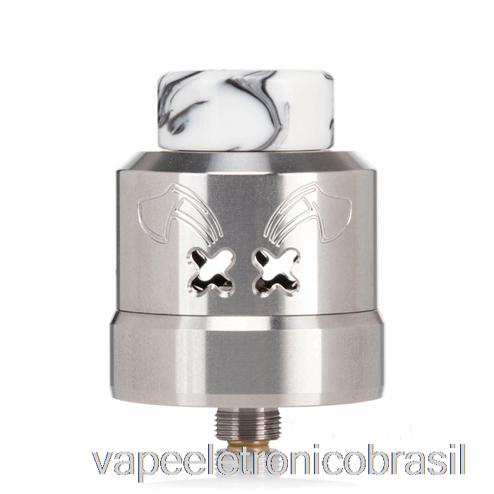 Vape Eletrônico Hellvape Coelho Morto Max 28mm Bf Rda Aço Inoxidável